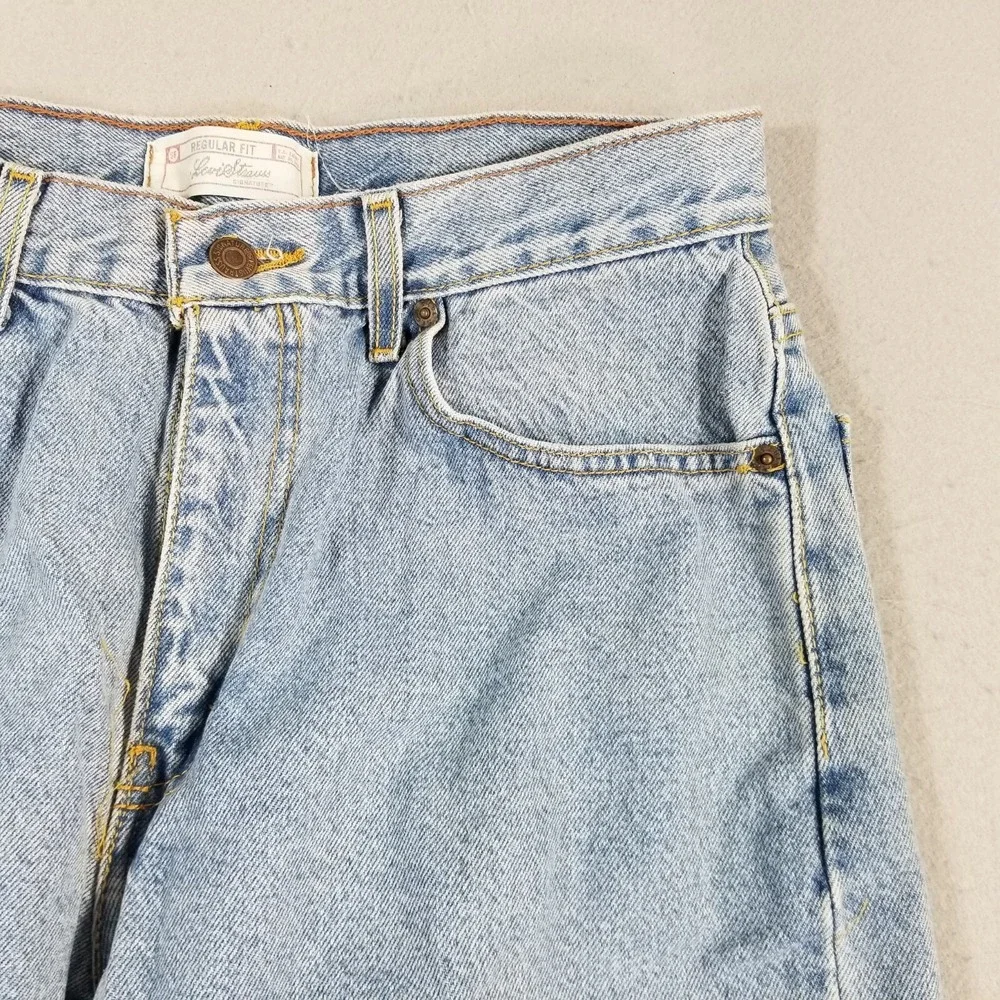 Levi Signature Series jeans men's 32x32 regular fit straight blue denim pants
